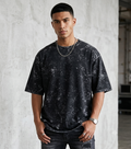 Unisex Acid Washed Oversized Tee